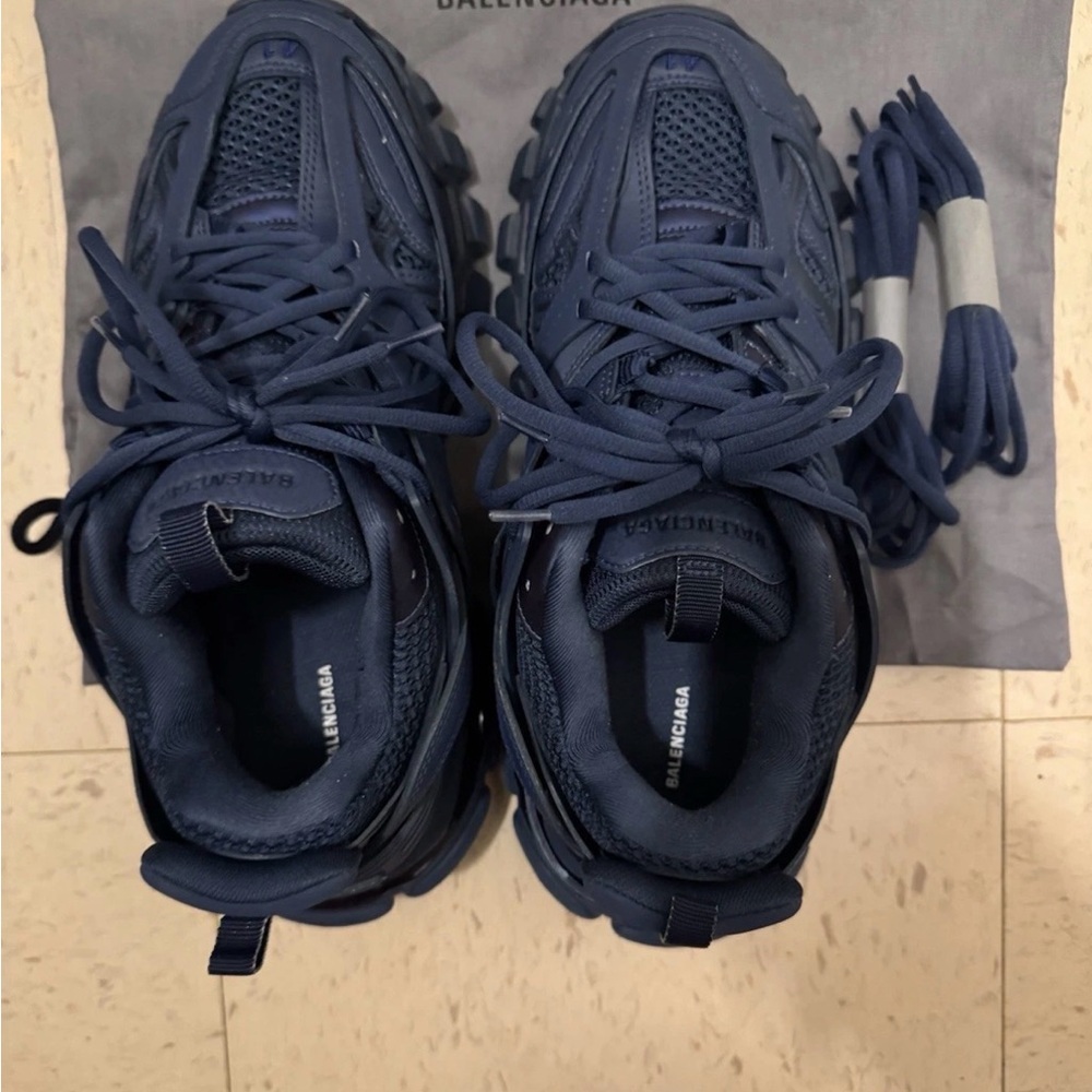 Balenciaga Triple S Sneakers in Dark Navy